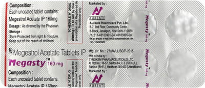 Megasty 160 Strip Of 10 Tablets