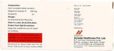 Megasty 160 Strip Of 10 Tablets