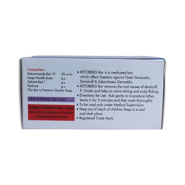 Ketoberg Box Of 125Gm Soap