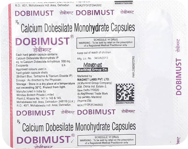 Dobimust Strip Of 10 Capsules
