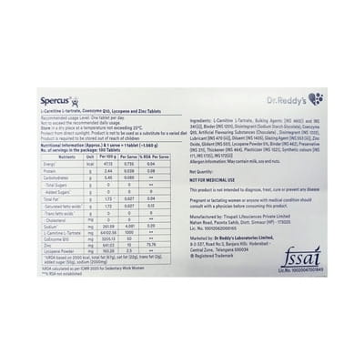 Spercus Strip Of 10 Tablets