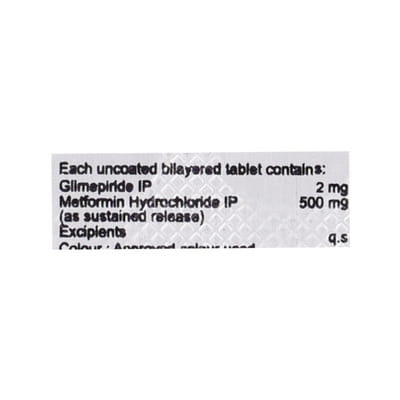 Gliprez Mf2 Strip Of 10 Tablets