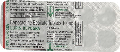 Lupin Bepogra Strip Of 10 Tablets