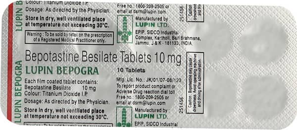 Lupin Bepogra Strip Of 10 Tablets