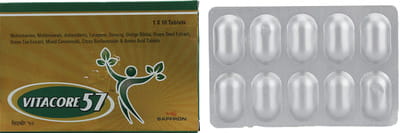 Vitacore 57 Strip Of 10 Tablets
