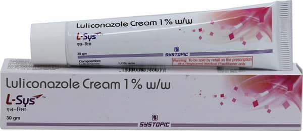 L Sys 1% Tube Of 30gm Cream
