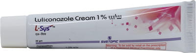L Sys 1% Tube Of 30gm Cream