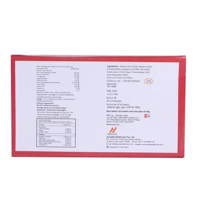 Lycogem Forte Strip Of 10 Capsules