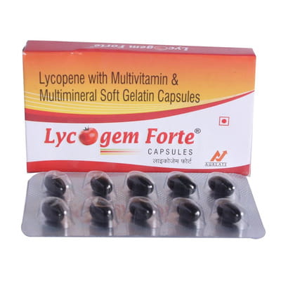 Lycogem Forte Strip Of 10 Capsules