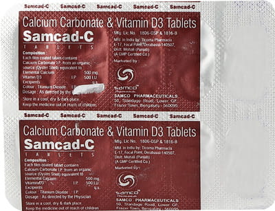 Samcad C Strip Of 10 Tablets