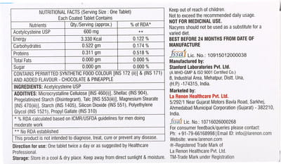 Nacyres Strip Of 10 Tablets