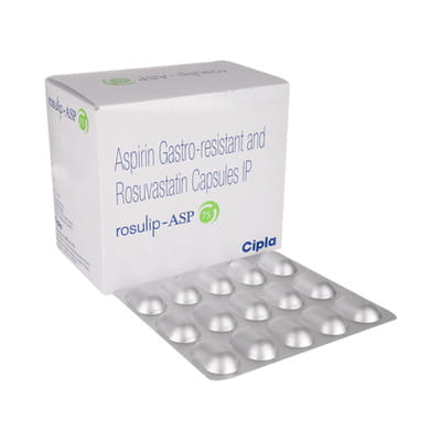 Rosulip Asp 75 Strip Of 10 Capsules