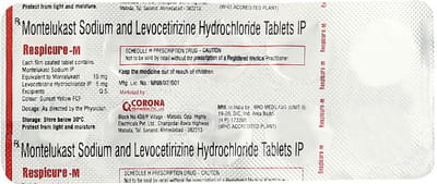 Respicure M Strip Of 10 Tablets