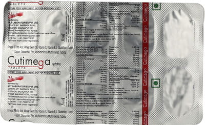 Cutimega Strip Of 10 Tablets