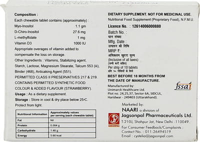 Cystelia M Strip Of 10 Tablets