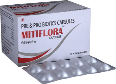 Mitiflora Strip Of 10 Capsules