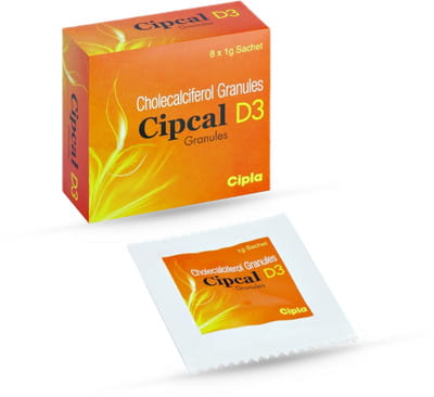 Cipcal D3 Sachet Of 1gm Granules