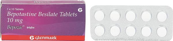 Bepozic 10 Strip Of 10 Tablets