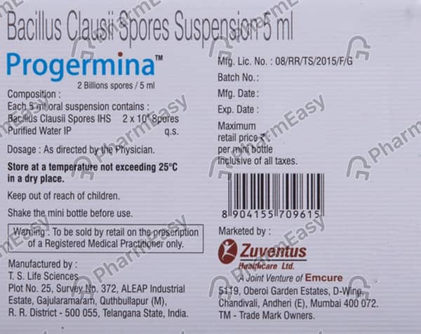 Progermina Mini Bottle Of 5ml Suspension