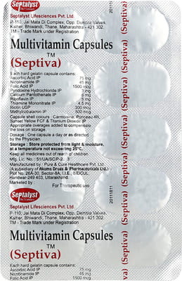 Septiva Strip Of 10 Capsules