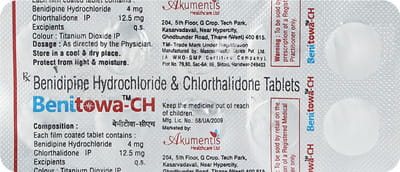 Benitowa Ch Strip Of 10 Tablets