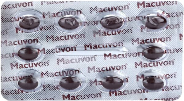 Macuvon Strip Of 10 Softgel Capsules