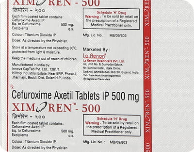 Ximoren 500 Strip Of 4 Tablets