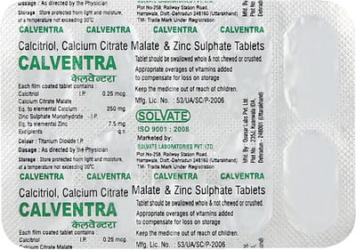 Calventra Strip Of 10 Tablets