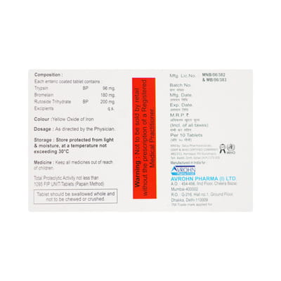 Tudor Forte Strip Of 10 Tablets