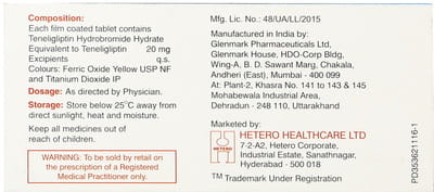 Glucowise 20 Strip Of 10 Tablets