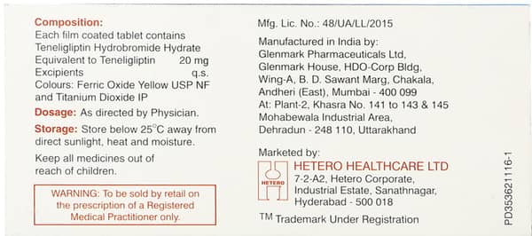 Glucowise 20 Strip Of 10 Tablets
