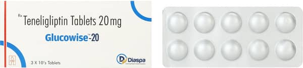 Glucowise 20 Strip Of 10 Tablets