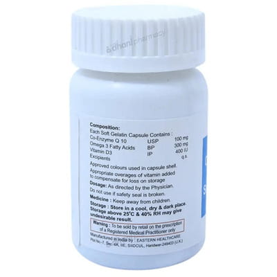 Optiqmega Bottle Of 30 Softgel Capsules