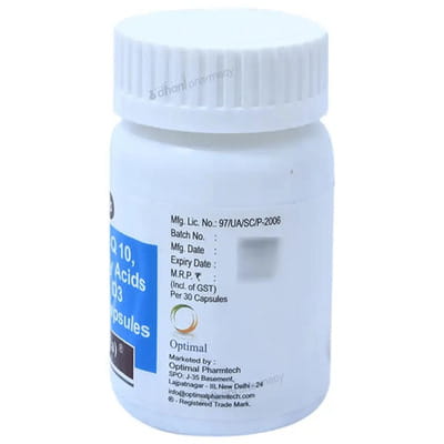 Optiqmega Bottle Of 30 Softgel Capsules