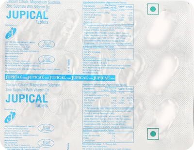 Jupical Strip Of 15 Tablets