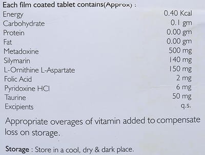 Hepa Gold Strip Of 10 Tablets