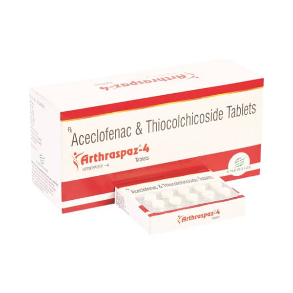 Arthraspaz 4 Strip Of 10 Tablets