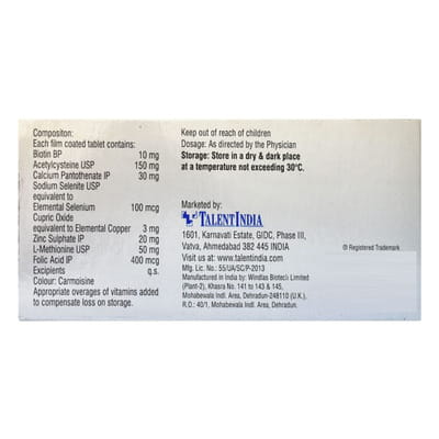 Biotee Forte Strip Of 10 Tablets