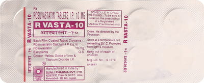 R Vasta 10 Strip Of 10 Tablets