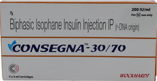 Consegna 30/70 200Iu Cartridge Of 3Ml Injection