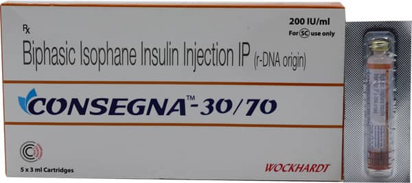 Consegna 30/70 200Iu Cartridge Of 3Ml Injection