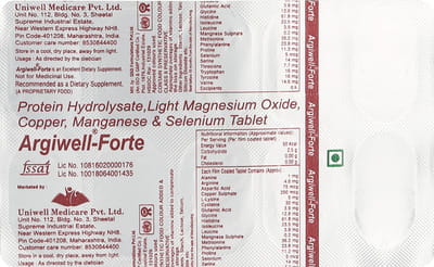 Argiwell Forte Strip Of 10 Tablets