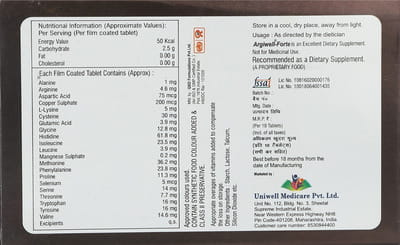 Argiwell Forte Strip Of 10 Tablets