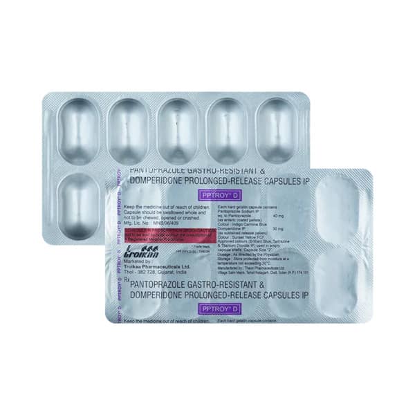 Pptroy D Strip Of 10 Capsules