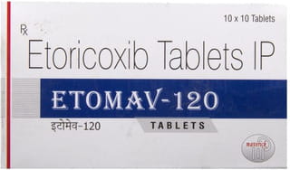 Etomav 120 Strip Of 10 Tablets