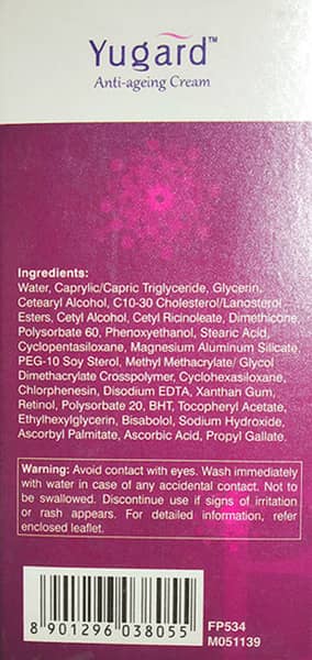 Yugard Anti Ageing Bottle Of 30 Cream