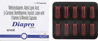 Diapro Strip Of 10 Capsules