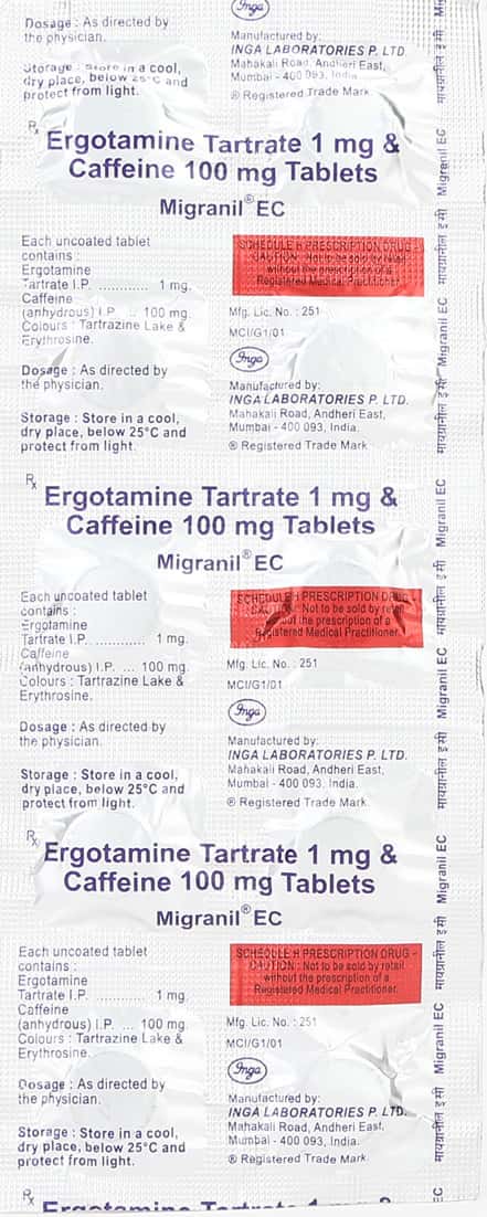 migranil ec tablet