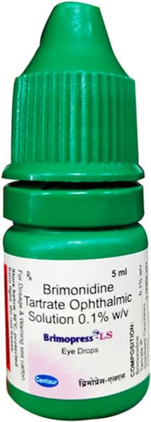 Brimopress Ls Bottle Of 5ml Eye Drops