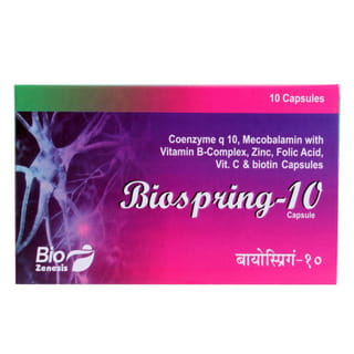 Biospring 10 Strip Of 10 Capsules